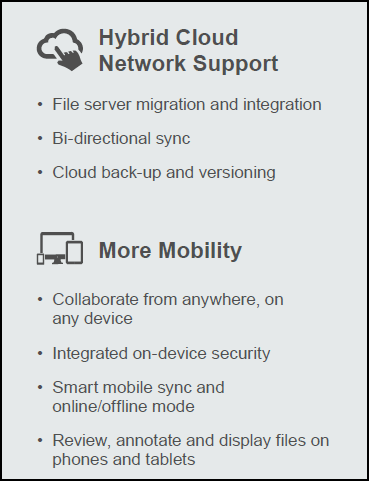 File Sync and Sharing Information